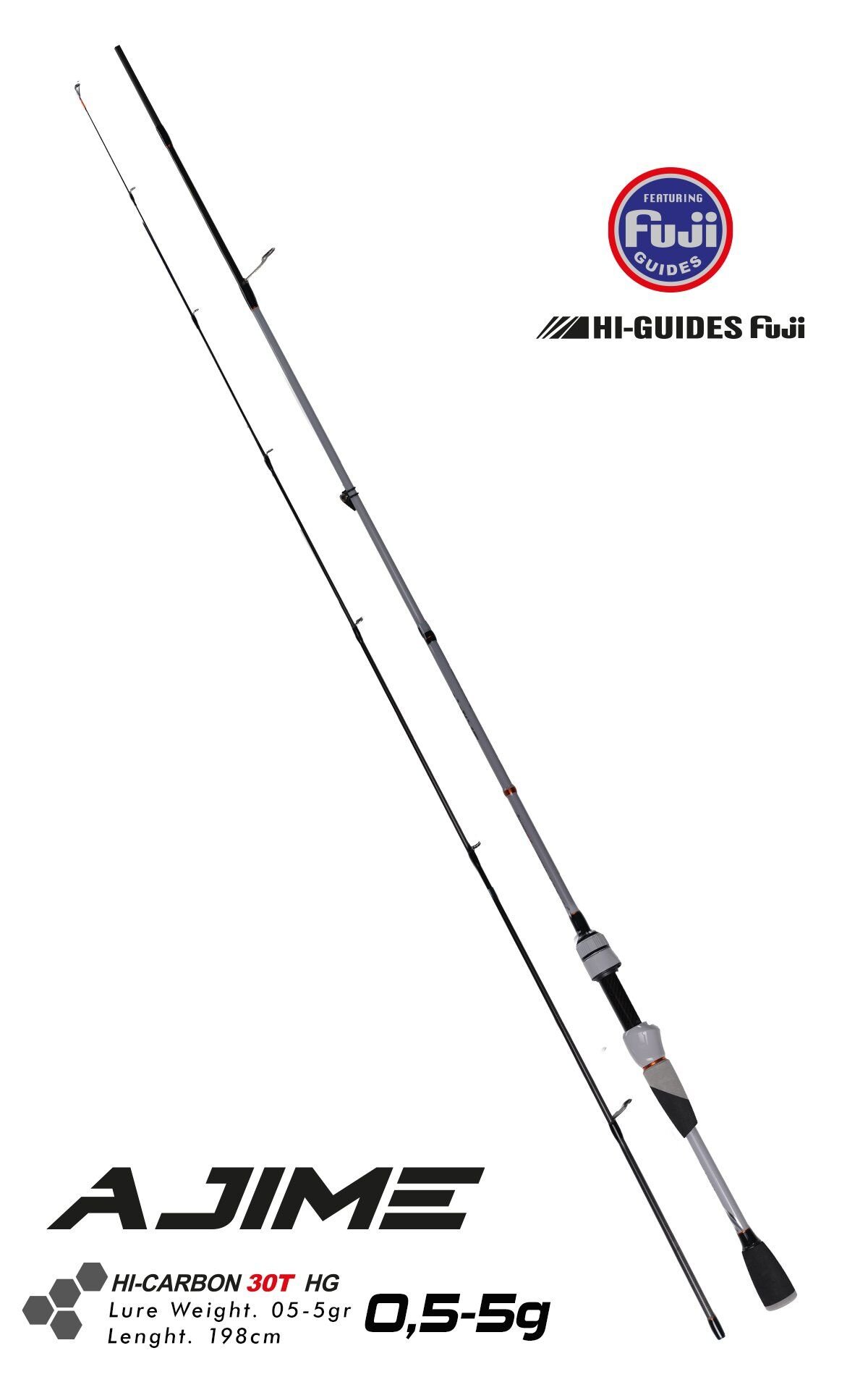 Fujin Ajime 198cm 0.5-5gr LRF Kamışı FAJ-662UL