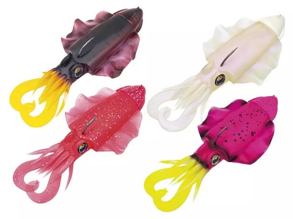 Jigging A La Carta OKI JLC 50 GR. Red Shiny 15cm. Silikon Yem