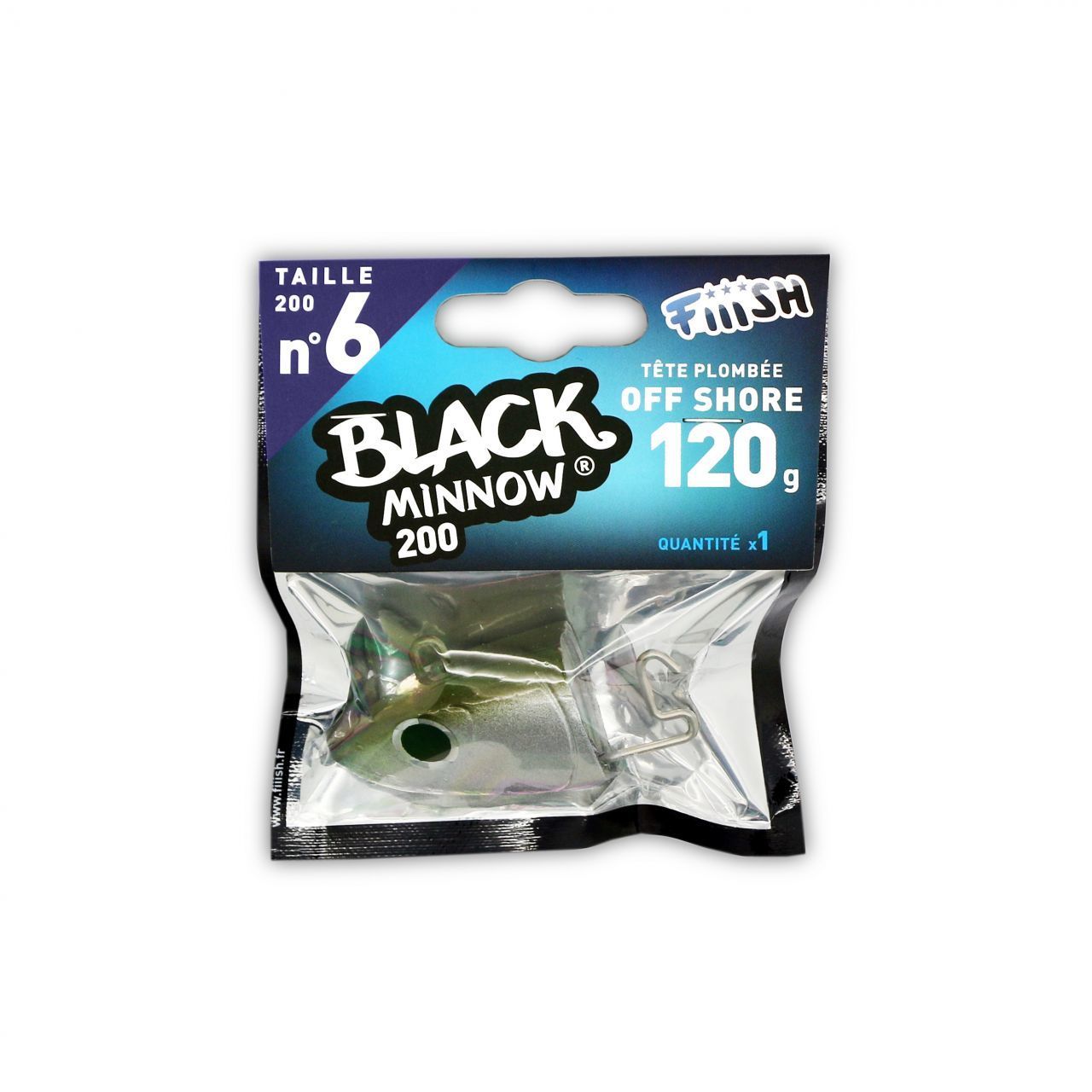 Fiiish BM200/6 BM040 Off Shore 120gr. Kaki Jighead
