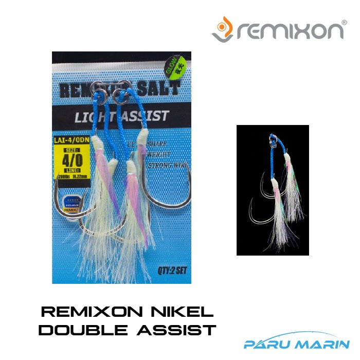 Remixon Double Nikel Assist İğne 2 Adet (LAI)