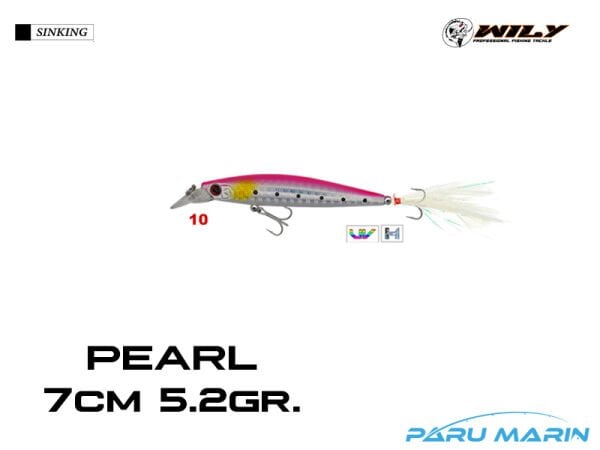 Wily Pearl 7cm 5.2gr. (Floating) No:10