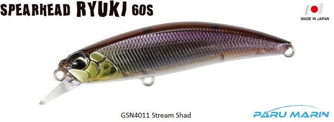 Duo Spearhead Ryuki 60S GSN4011 / Stream Shad