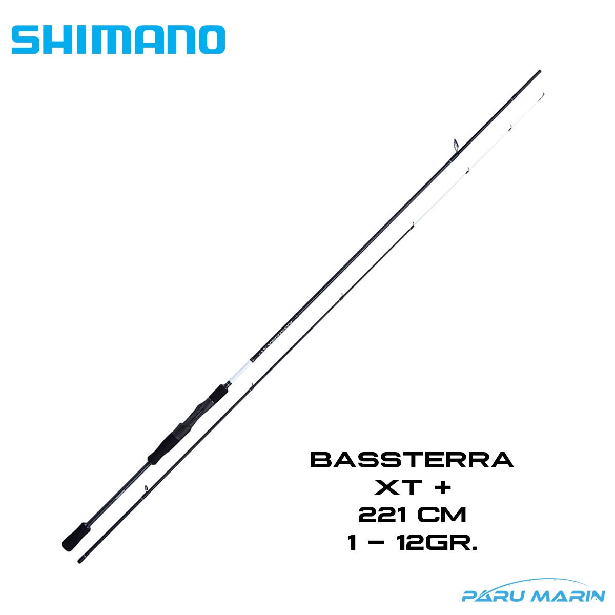 Shimano BASSTERRA XT +  2.21cm 1-12gr. LRF Kamış