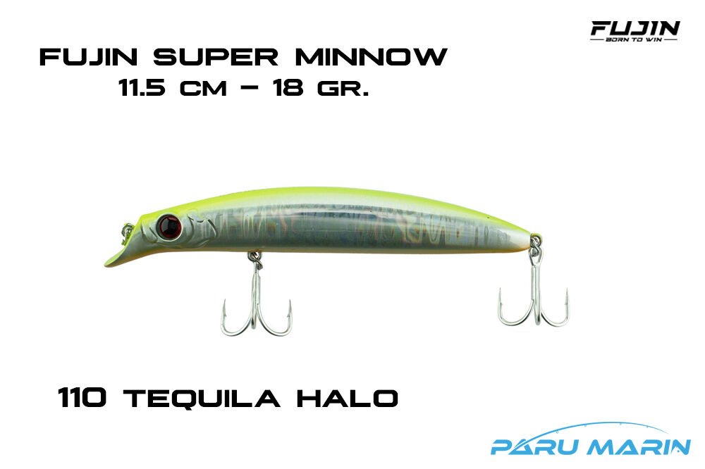 FUJIN Super Minnow 11.5cm 18gr Maket Balık 110 Tequila Halo