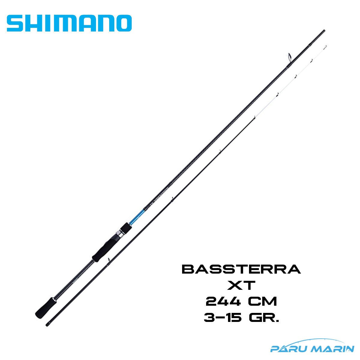 Shimano BASSTERRA XT   2.44cm 3-15gr. LRF Kamış