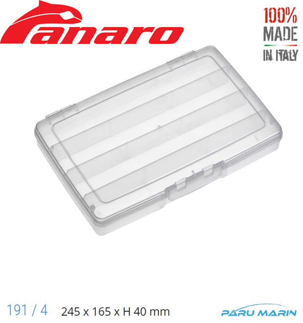 Panaro Art 191/4N 4 Gözlü Kutu 245*165*40mm.