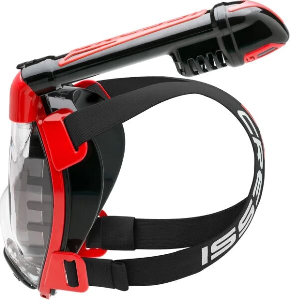 Cressi Duke Tam Yüz Maske M/L Black Red
