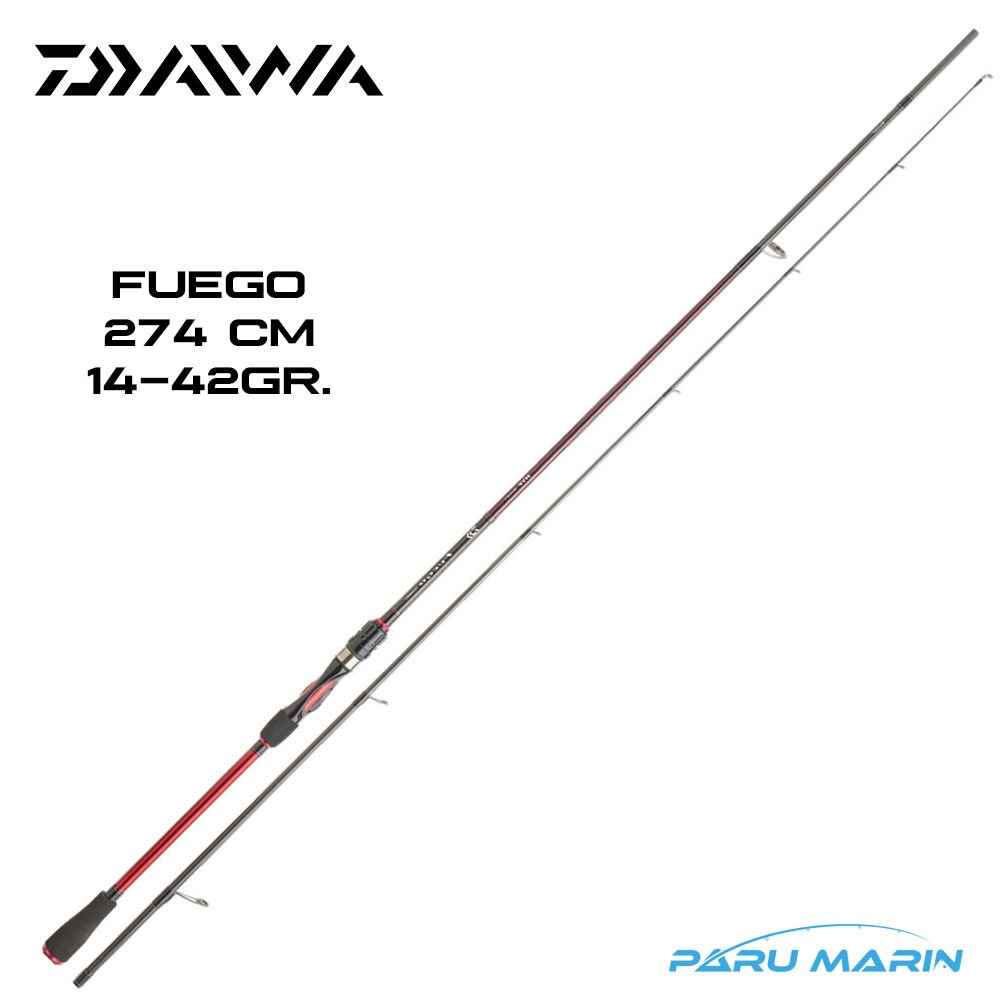 Daiwa Fuego 274cm 14-42gr. Spin Olta Kamışı (FU902HFSBF)