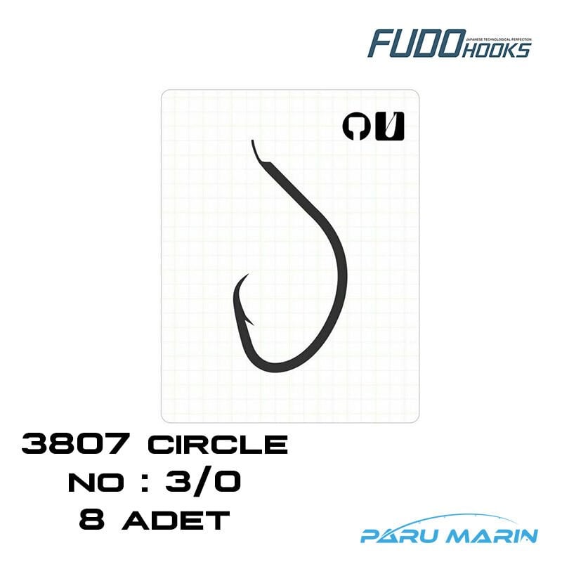 FUDO 3807 Mutsu-TF No:3/0 Olta İğnesi