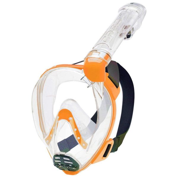 Cressi Baron Junior 7-12 Yaş ORANGE Tam Yüz Maskesi
