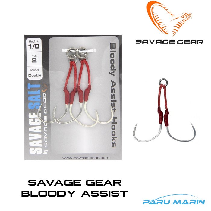 Savage Gear Bloody Assist Çiftli
