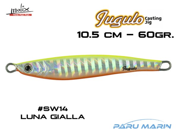 Molix Jugulo Casting Jig 60 gr. #SW14 Luna Gialla
