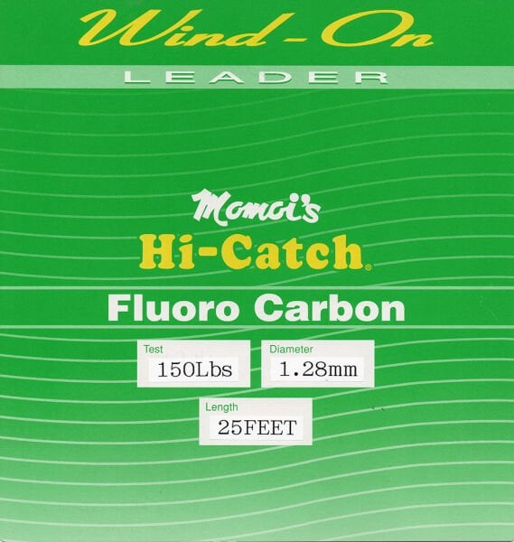 Momoi Hi-Catch %100 FC Wind on Leader 1.28mm-150lb - 7.62 Metre