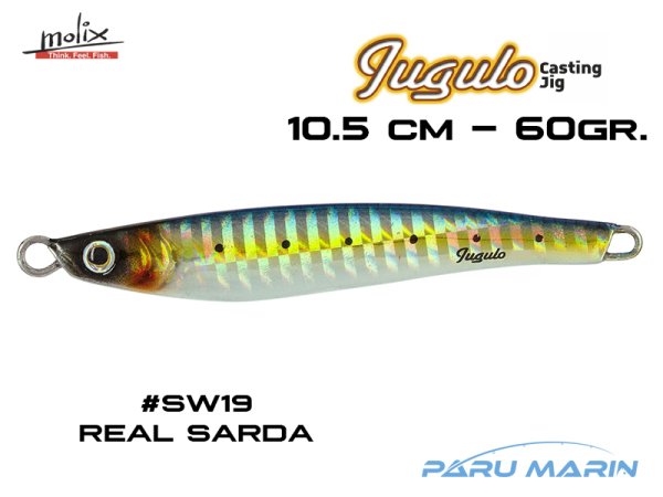 Molix Jugulo Casting Jig 60 gr. #SW19 Real Sarda