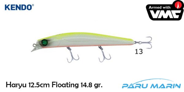 Kendo Haryu 12.5 cm 14.8g Floating Suni Yem No:13