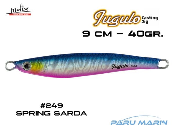 Molix Jugulo Casting Jig 40 gr. #SW249 Spring Sarda