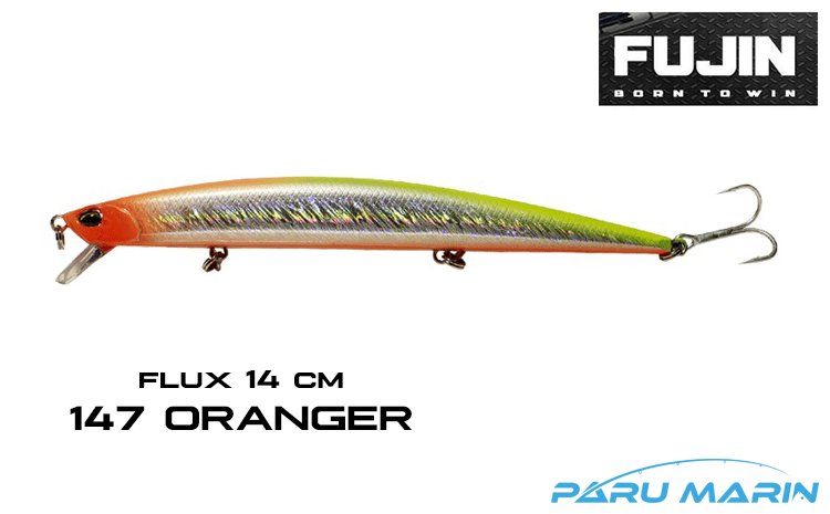 Fujin Flux 140mm 18gr Floating Maket Balık 147 Oranger