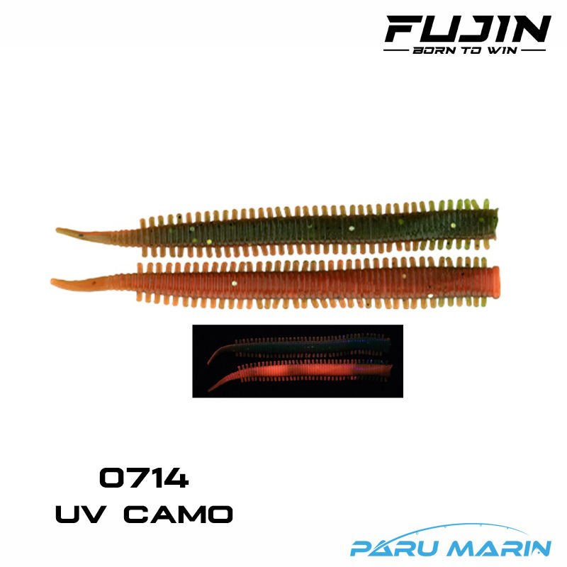 Fujin Yummy Sandworm Silikon Yem UV Camo 7cm.