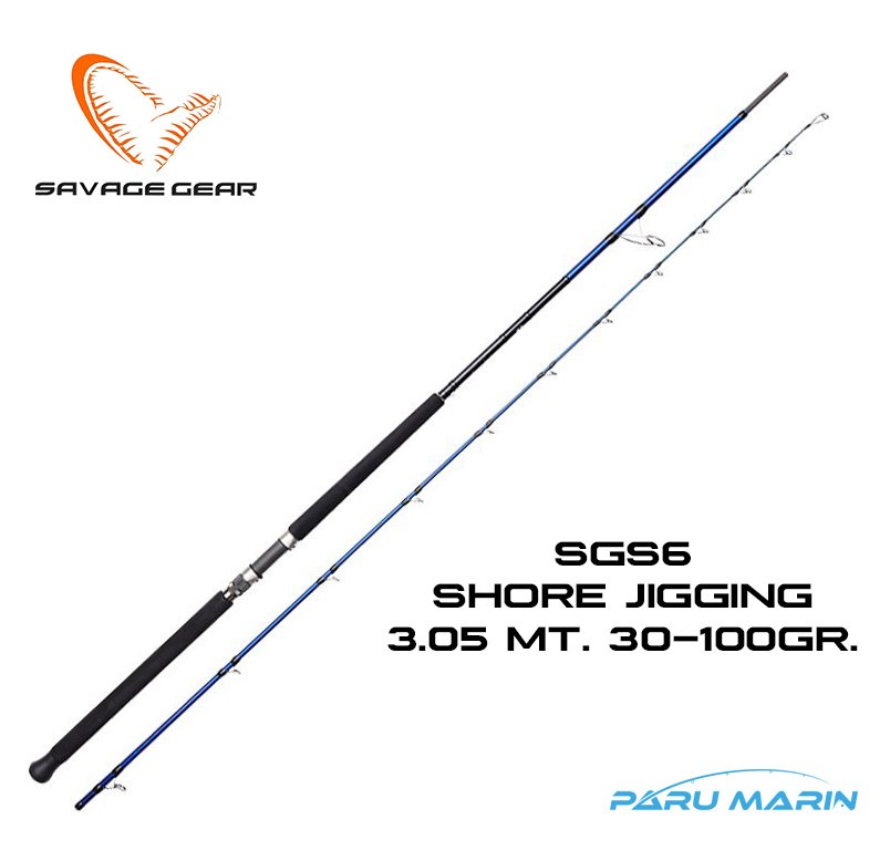 Savage Gear SGS6 Shore Jigging 305cm 30-100gr. Olta Kamışı