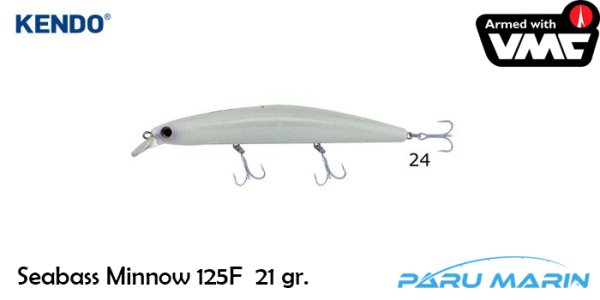 Kendo Seabass Minnow 125F 21gr. Suni Yem No:24