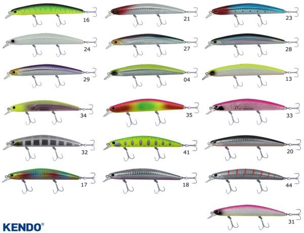 Kendo Seabass Minnow 125F 21gr. Suni Yem No:24