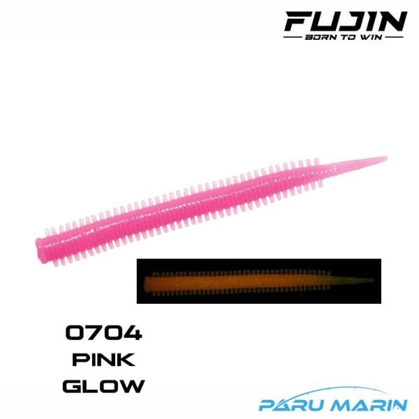 Fujin Yummy Sandworm Silikon Yem Pink Glow 7cm.