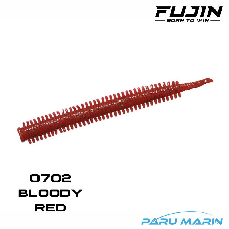 Fujin Yummy Sandworm Silikon Yem Bloody Red 7cm.