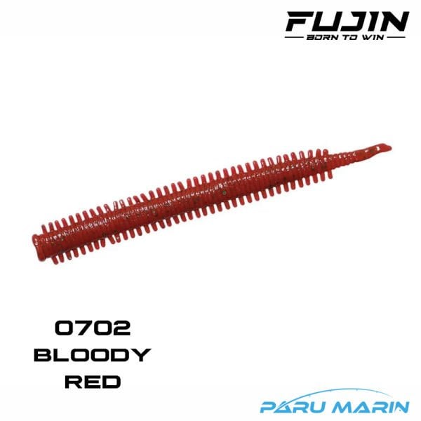 Fujin Yummy Sandworm Silikon Yem Bloody Red 7cm.