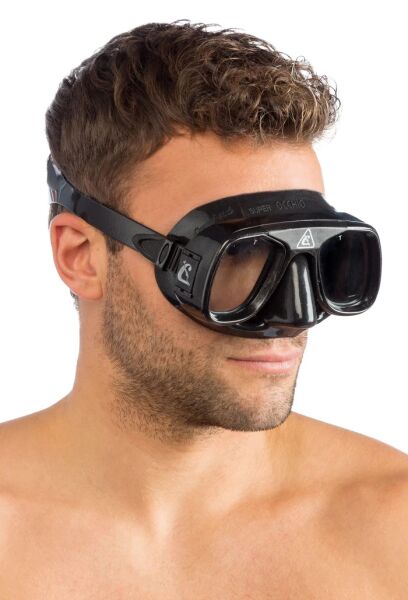 Cressi Superocchio Black Dalış ve Yüzme Maskesi