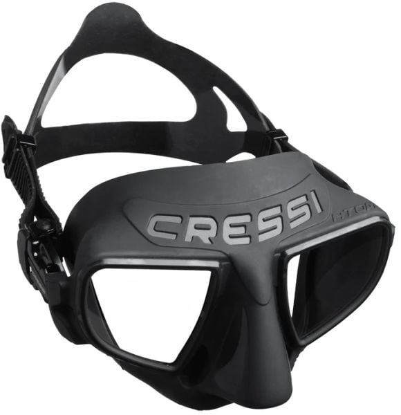 Cressi Atom Black Dalış ve Yüzme Maskesi