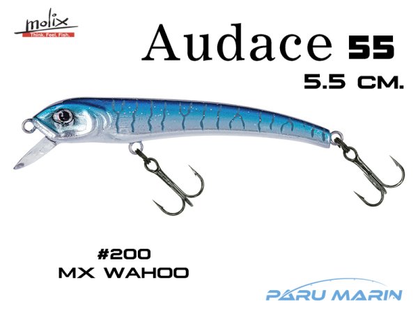 Molix Audace 55 Sinking - 5.5cm. #200 MX Wahoo
