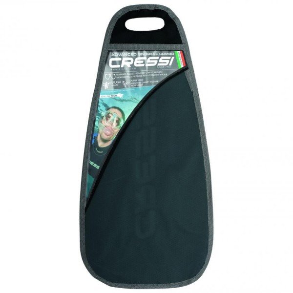 Cressi Ocean Vip Maske Şnorkel Seti Black / Black