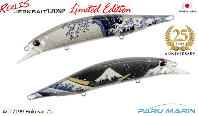 Duo Realis Jerkbait 120SP ACCZ199 Hokusai 25 - 25.yıl Limited Seri