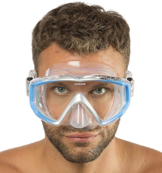 Cressi Liberty Clear / Blue Dalış ve Yüzme Maskesi