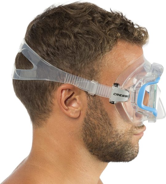 Cressi Liberty Clear / Blue Dalış ve Yüzme Maskesi