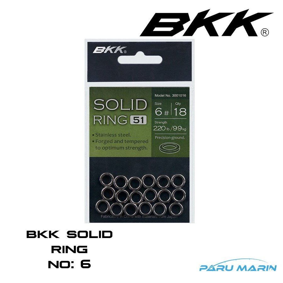BKK Solid Ring Halka No:6 , 99 Kg.