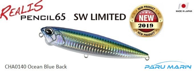 Duo Realis Pencil 65 SW CHA0140 Ocean Blue Back