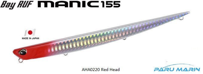Duo Bay Ruf Manic 155 AHA0220 / Red Head