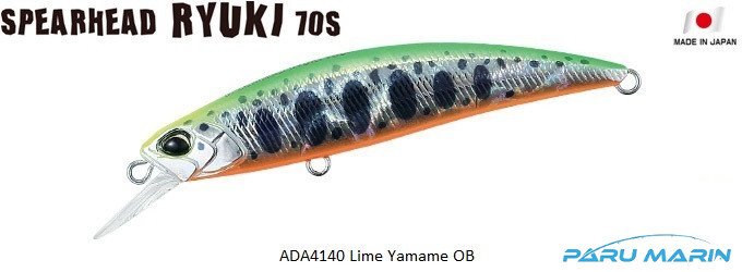 Duo Spearhead Ryuki 70S ADA4140 / Lime Yamame OB