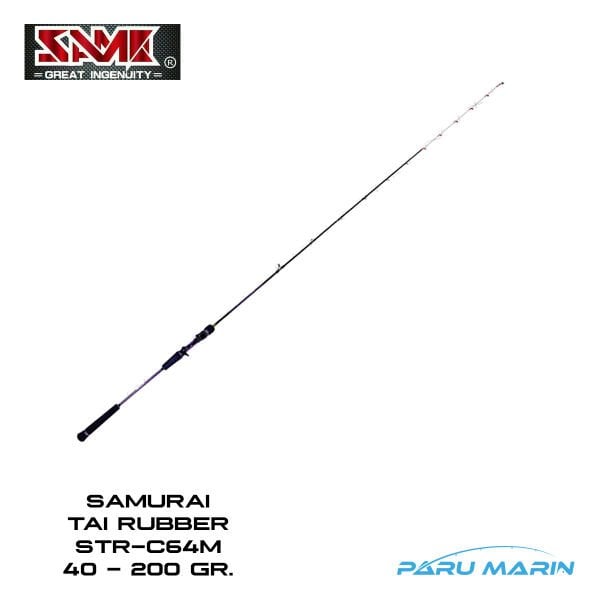 SAME Samurai Spiral Tai Rubber STR-C64M 1.93m 40-200gr. Olta Kamışı