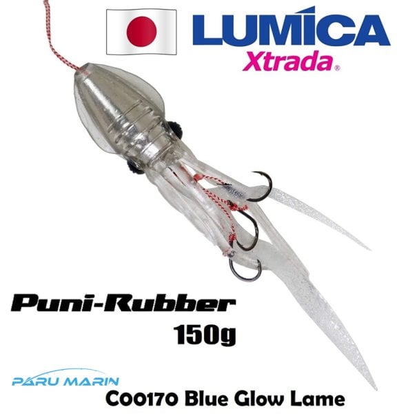 Lumica Xtrada Puni Rubber Tai Rubber Slider 150gr. C00170 Blue Glow Lame