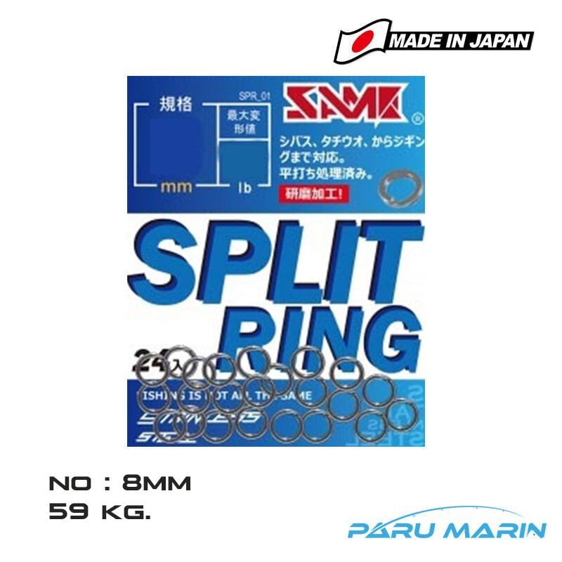 Same Split Ring No:8 , (59 kg.)