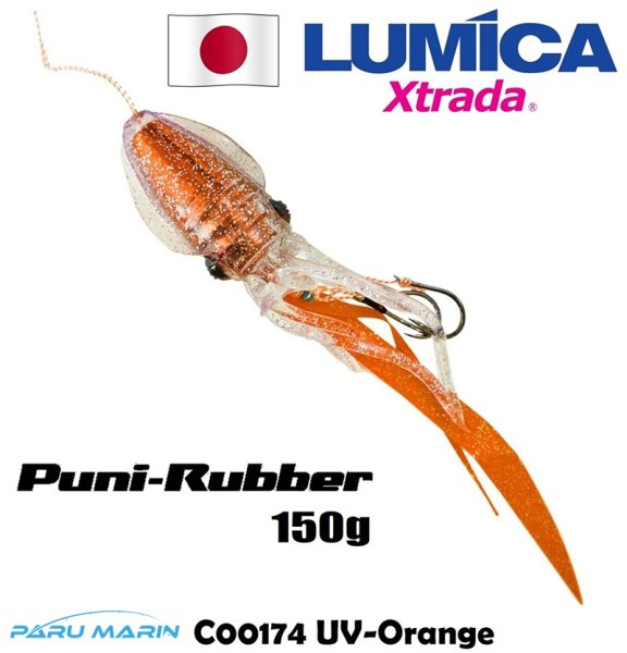 Lumica Xtrada Puni Rubber Tai Rubber Slider 150gr. C00174 UV-Orange