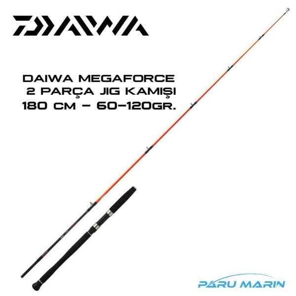 Daiwa Megaforce 1.80m 60-120gr Jig Olta Kamışı (MFBJ180MHSBF)