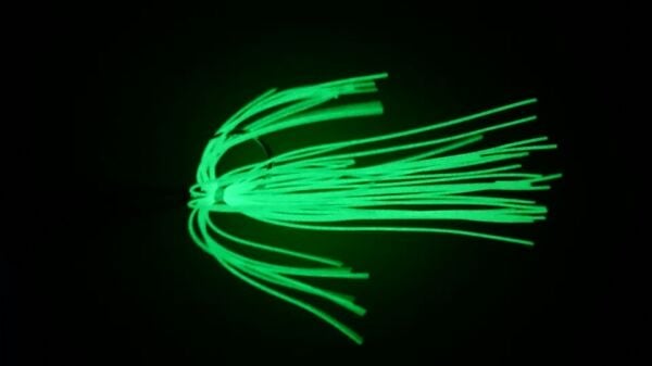 SAME Floating Silikon Etek, 1 metre Glow Simli Sarı No:11