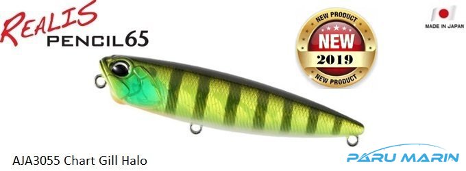 Duo Realis Pencil 65 AJA3055 Chart Gill Halo