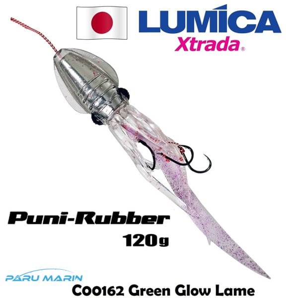 Lumica Xtrada Puni Rubber Tai Rubber Slider 120gr. C00169 Green Glow