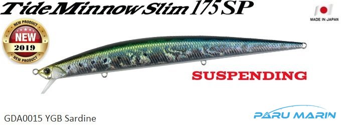 Duo Tide Minnow Slim 175SP GDA0015 YGB Sardine