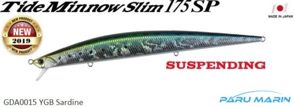 Duo Tide Minnow Slim 175SP GDA0015 YGB Sardine