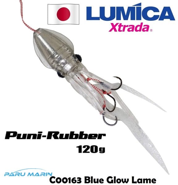 Lumica Xtrada Puni Rubber Tai Rubber Slider 120gr. C00163 Blue Glow Lame